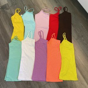 New/Like new! No boundaries Women's 10 camisoles bundle M